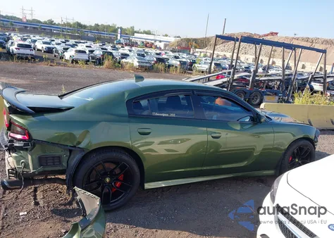 2018 Dodge Charger R/T Scat Pack Rwd из США, поврежденный, VIN 2C3CDXGJ6JH210810